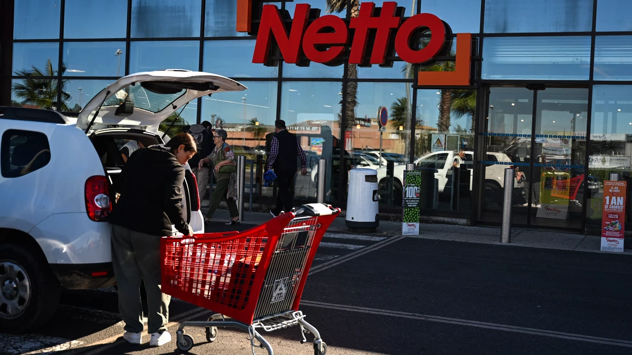 Een Franse Netto-winkel in Agde in Zuid-Frankrijk (foto ter illustratie)