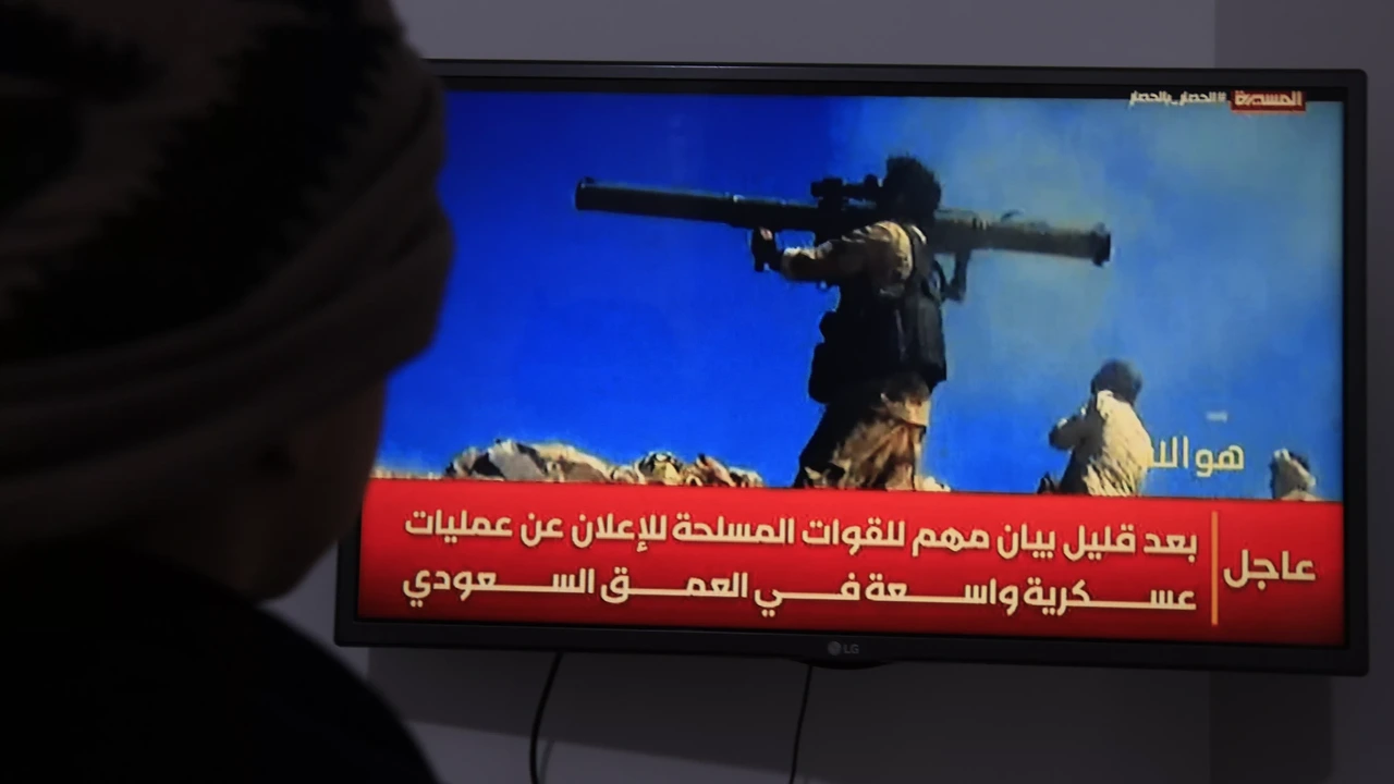 Houthi-raketten gericht op Saudi-Arabië onderschept en vernietigd Houthi-raketten gericht op Saudi-Arabië onderschept en vernietigd