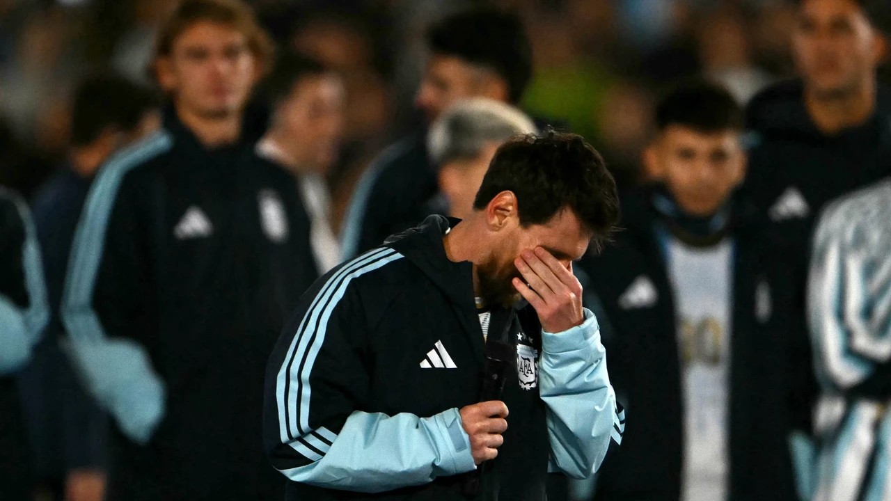 Messi scores and assists in final international match for Argentina
