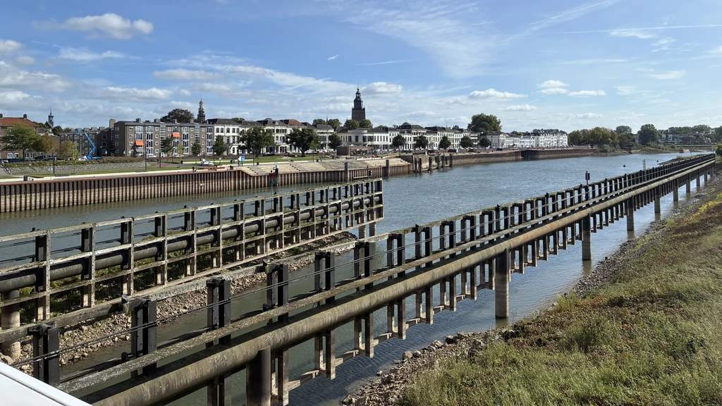 Foto: Eenrichtingsverkeer op IJssel vanaf morgen vanwege aanhoudend laag water