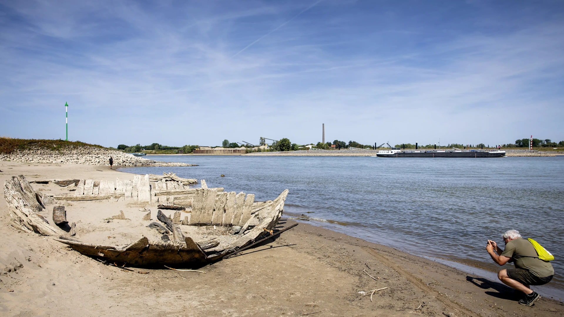 Waterschaarste Rijn wordt komende decennia in de zomers steeds prangender