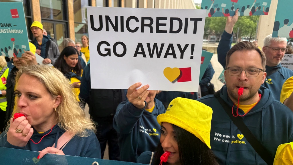 Foto: Tweede bank van Duitsland geeft verzet tegen Italiaanse overname op