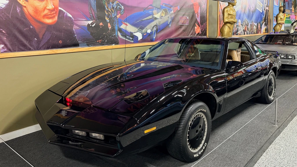 Knight Rider-auto staat in een museum in Chicago, maar krijgt boete uit New York