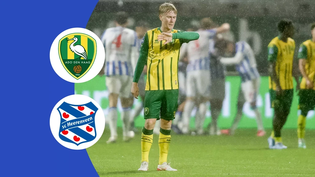 Bekijk de samenvatting van ADO Den Haag - sc Heerenveen