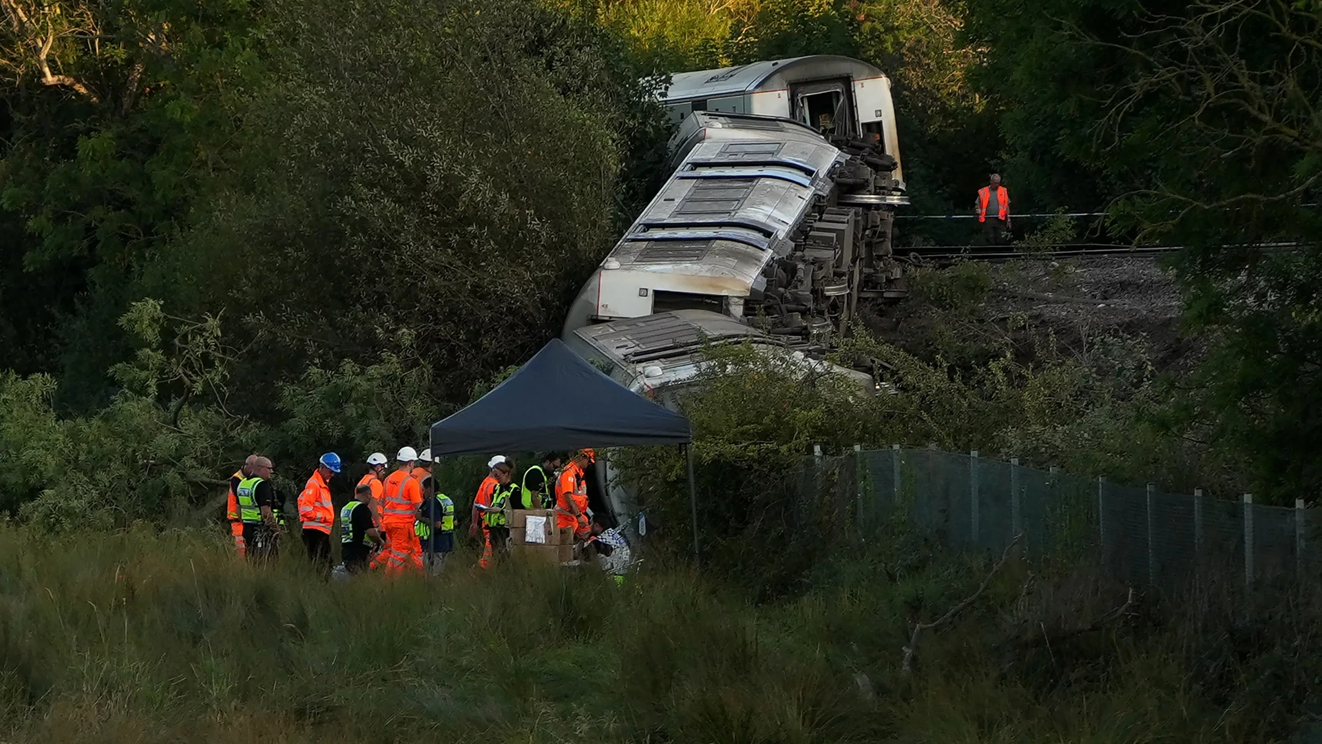 Trein ontspoord in Zuidoost-Engeland, 11 gewonden