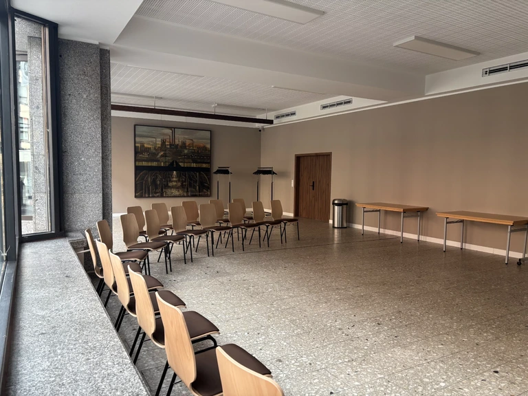 Een leslokaal in het Russische Huis