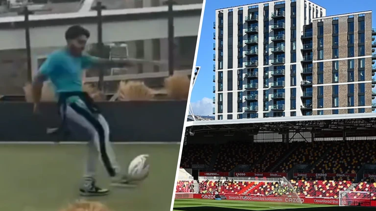 Man trapt rugbybal in voetbalstadion, club doet aangifte