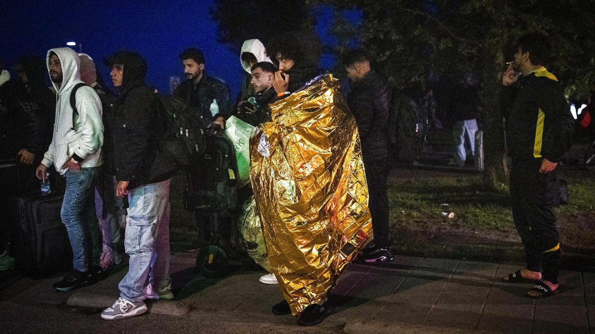 Gieten schiet Ter Apel te hulp: 'Niet ideaal, maar in gras slapen erger'
