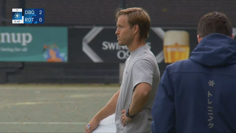 Hockeykampioen Rotterdam verder in de problemen na nederlaag in Den Bosch