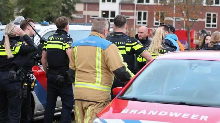 Grote brand bij autosloperij in Zoetermeer