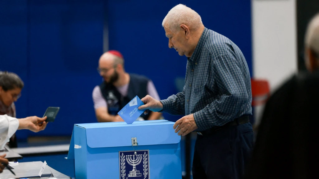 Foto: Israël naar de stembus: blijft Netanyahu aan de macht?