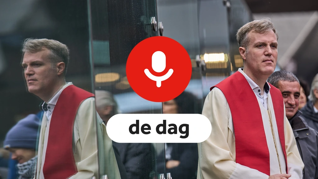 Foto: Podcast De Dag: Martijn van Leerdam, predikant-directeur van de Pauluskerk
