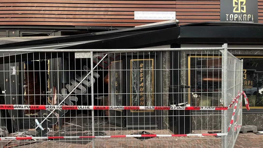 Grote explosie bij restaurant in Utrecht