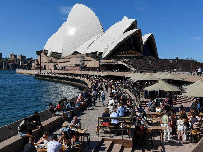 Backpackers in Australië