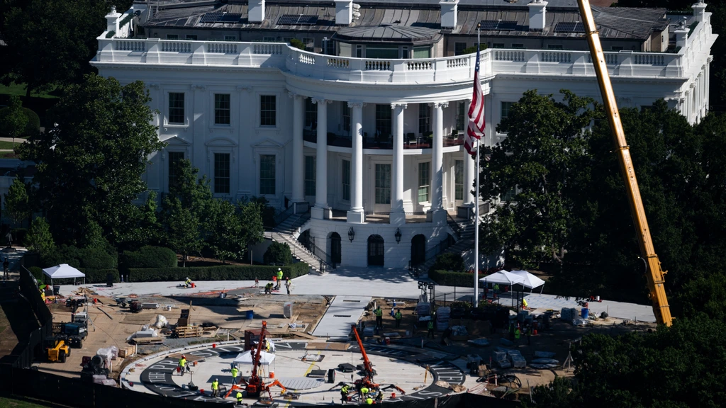 Washington Post: Trump eist last minute verandering aan heliplatform in aanbouw Washington Post: Trump eist last minute verandering aan heliplatform in aanbouw