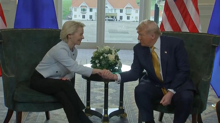 VS en EU sluiten handelsakkoord: 'Grootste deal ooit gesloten'