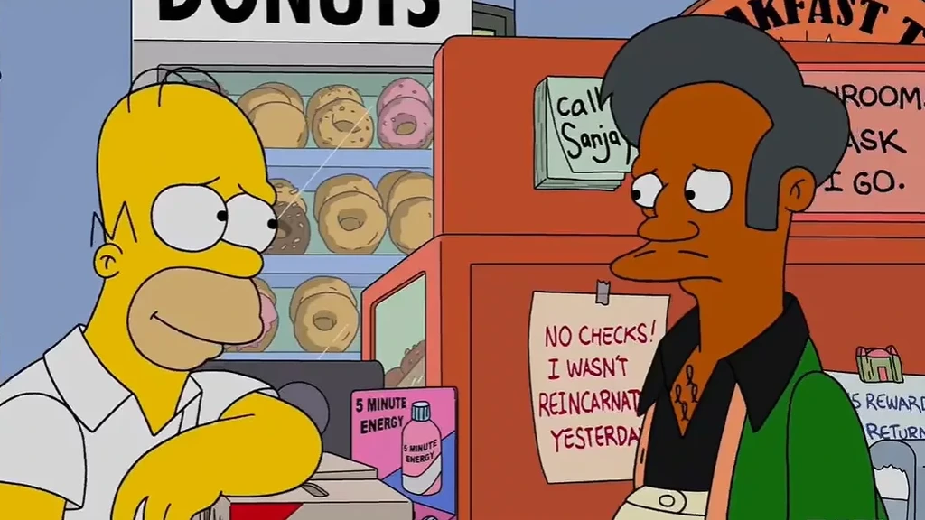 Foto: Personage Apu keert terug in The Simpsons met Indiaas-Amerikaanse stemacteur
