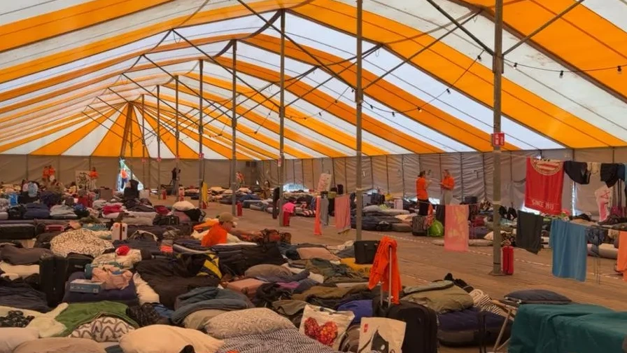 Foto: 175 Bredase studenten ziek op introkamp België, mogelijk voedselvergiftiging