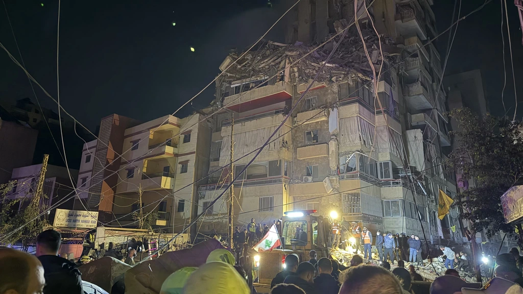 Foto: Israël valt Beiroet aan, eerste keer sinds ingaan van staakt-het-vuren