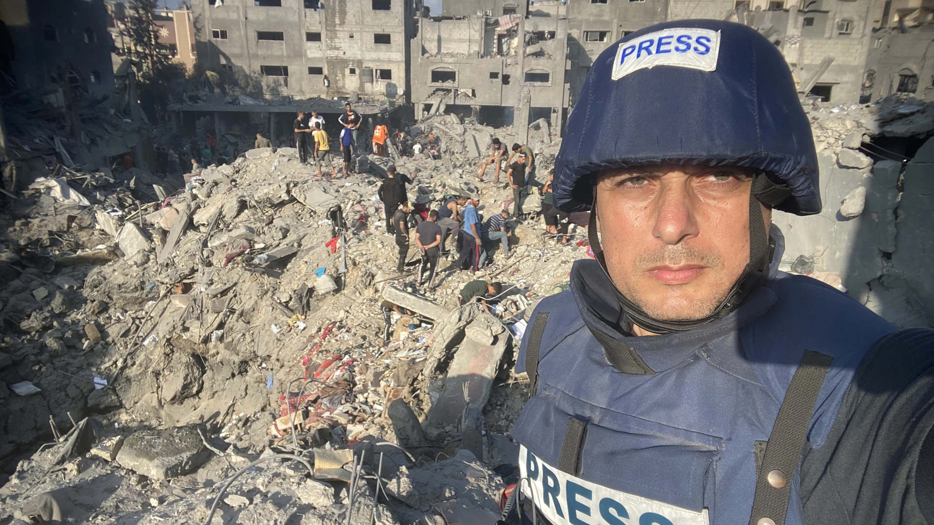 Gazaanse verslaggever ondersteunt vanuit Nederland Palestijnse collega's 