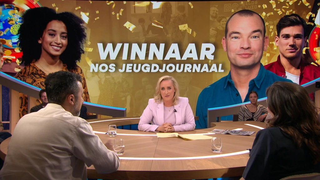 Foto: Ere Zilveren Nipkowschijf voor NOS Jeugdjournaal