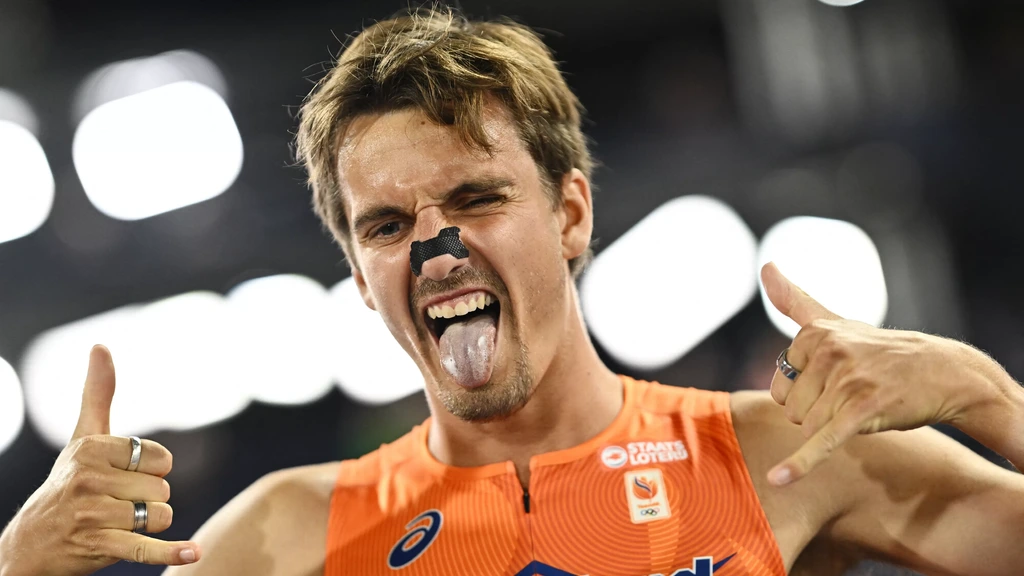 Photo: NOS Dutch Athlete Stefan Nillessen Wins Gold in 1500m at European Championships