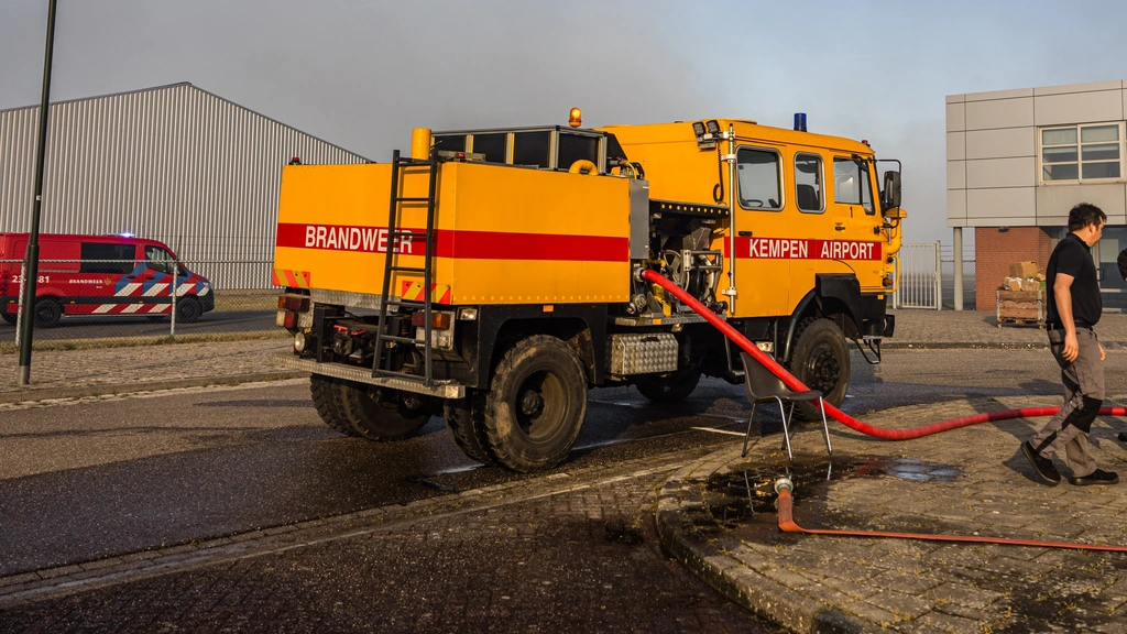 Foto: Ontruimde Kempen Airport waarschuwde Defensie meermaals voor brandgevaar