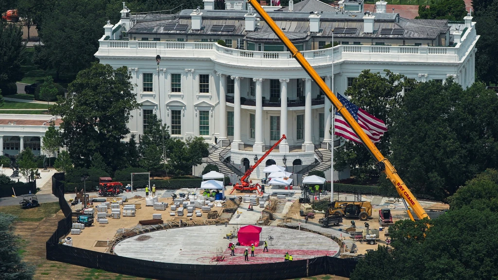 Rechter verbiedt weer bouw balzaal bij Witte Huis, Trump moet eerst langs Congres