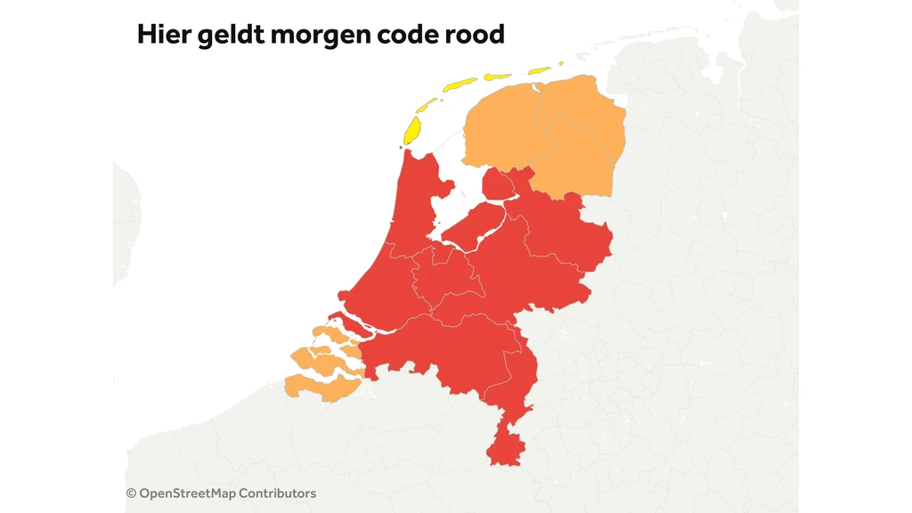 Code Rood Betoging Vanaf middernacht code rood in acht provincies wegens hitte: 'Zoek ...