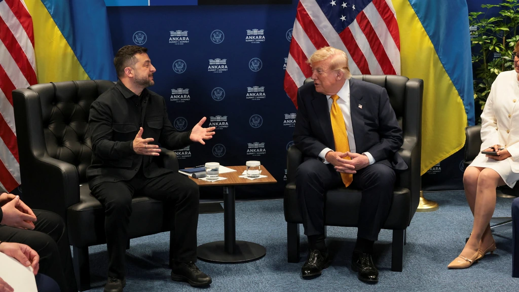 Foto: Trump belooft Zelensky licentie om zelf Patriot-raketten te maken