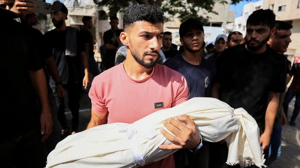 Foto: Israëlische aanvallen op Gaza gaan door ondanks Trumps 'historische overeenkomst'
