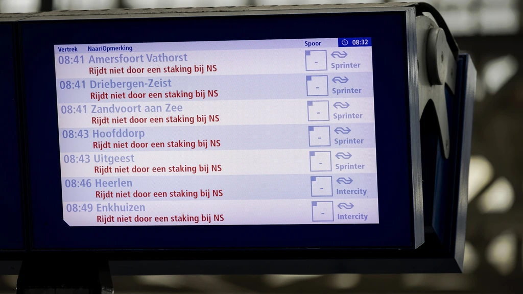 Ov-staking en manifestaties: vakbonden voelen zich sterk