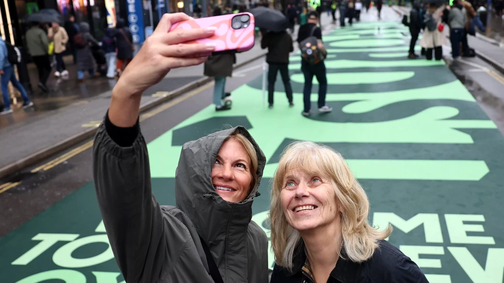 Foto: Deel van Londense winkelstraat Oxford Street is voortaan voetgangersgebied