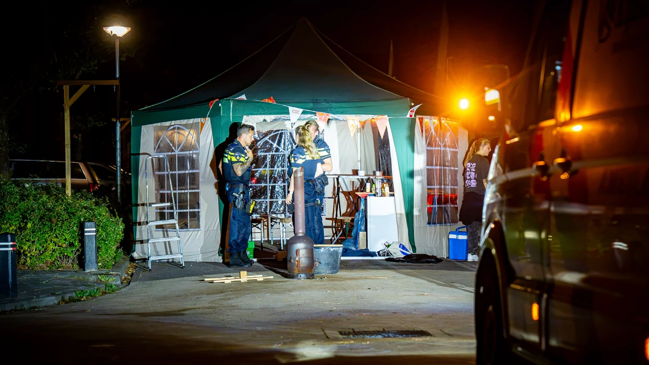 Meerdere gewonden door steekvlam op buurtfeest in De Wilp Meerdere gewonden door steekvlam op buurtfeest in De Wilp