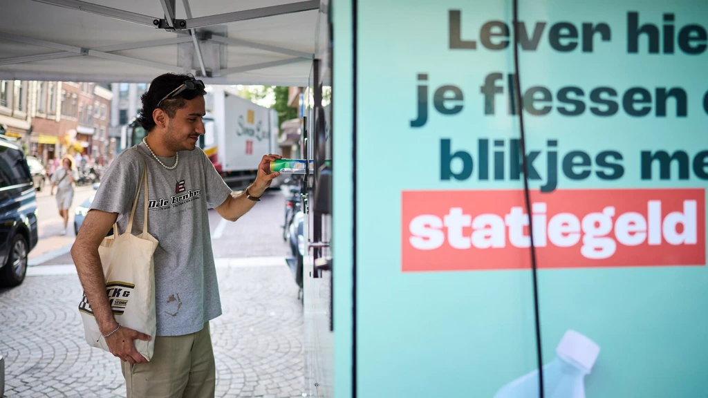 Meer flessen en blikjes met statiegeld ingezameld, maar norm nog niet gehaald