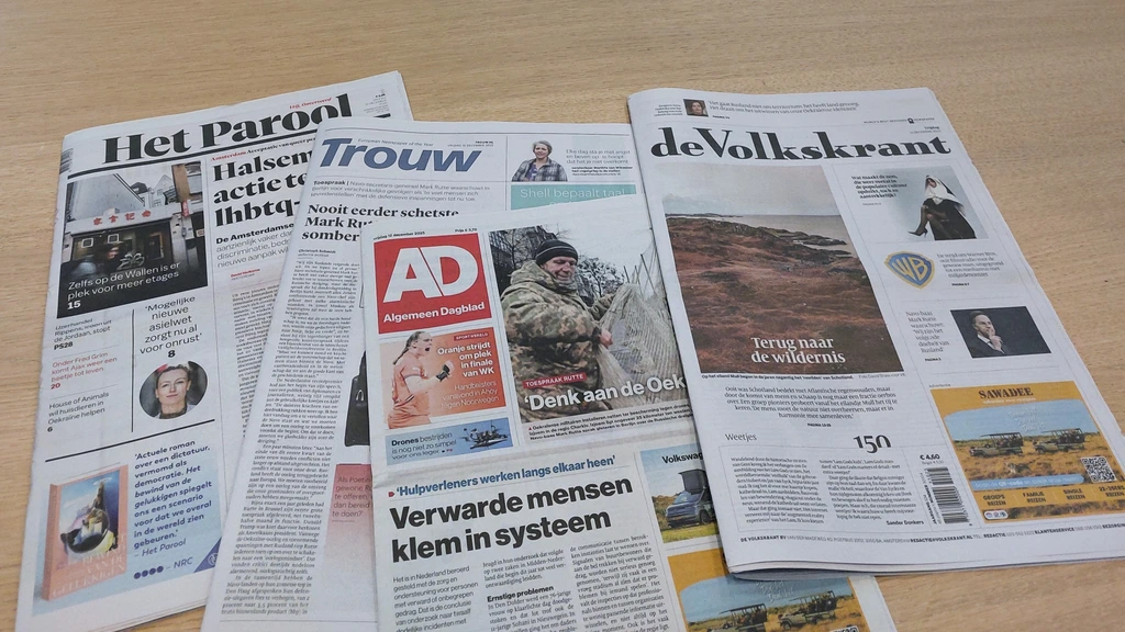 Foto: Uitgever AD en Volkskrant verlengt project met gratis abonnementen voor minima