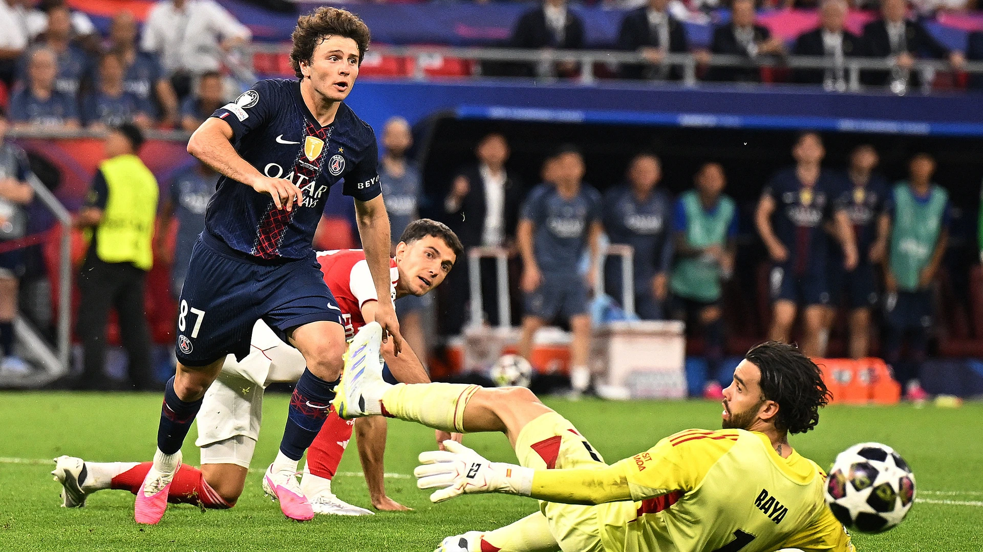 PSG en Arsenal bezig aan verlenging Champions League-finale • PSG maakte gelijk