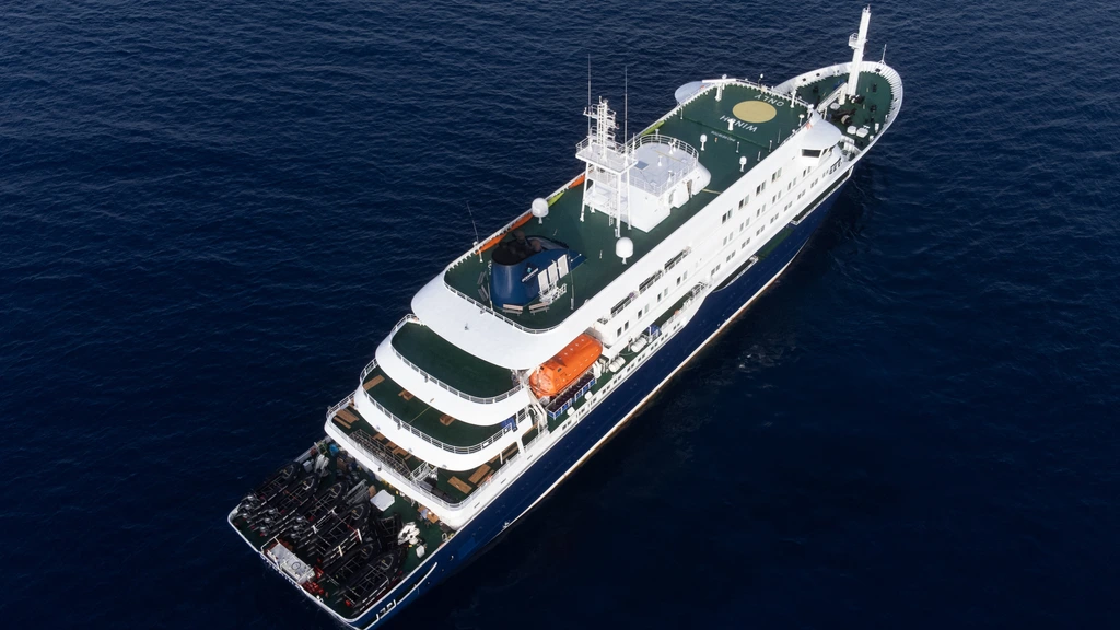 Foto: 'Hantavirus mogelijk van mens op mens verspreid aan boord cruiseschip'