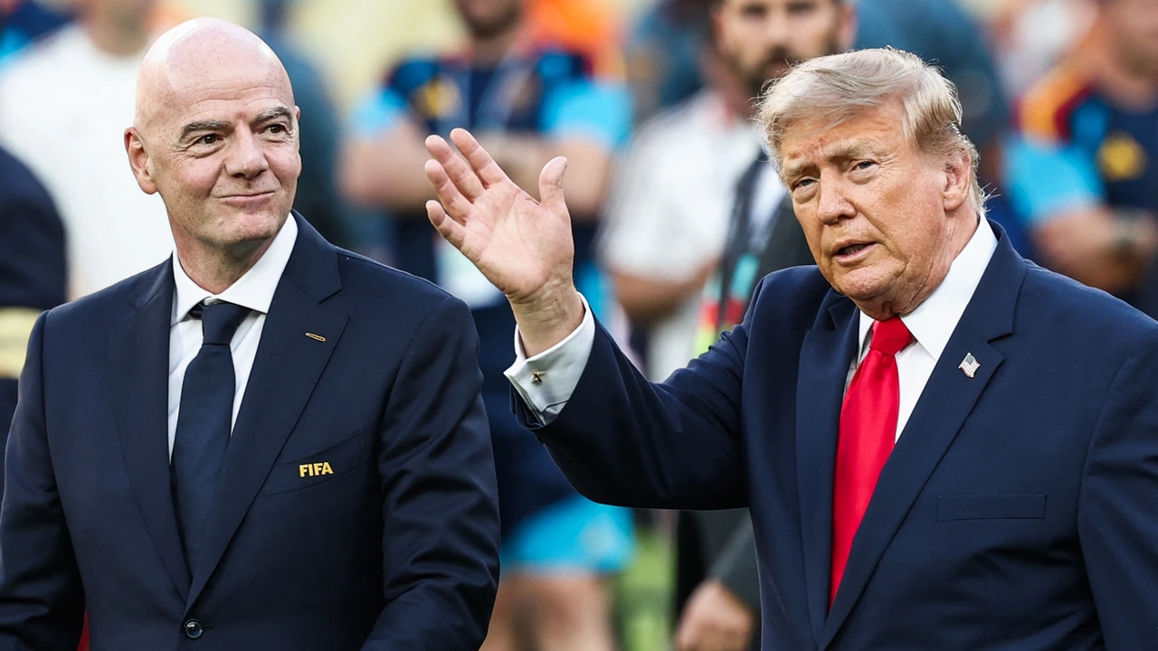 Trump neemt het op voor bekritiseerde FIFA-baas Infantino: 'Hij is fantastisch'