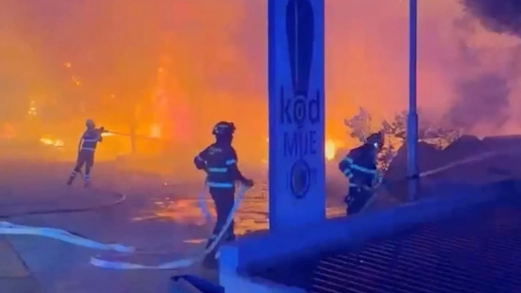Zeven mensen in levensgevaar door natuurbrand Kroatië