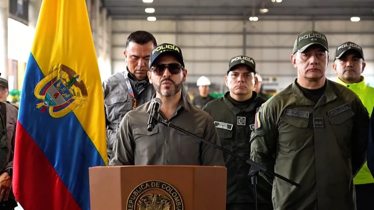 President Colombia: 'Historische drugsvangst'