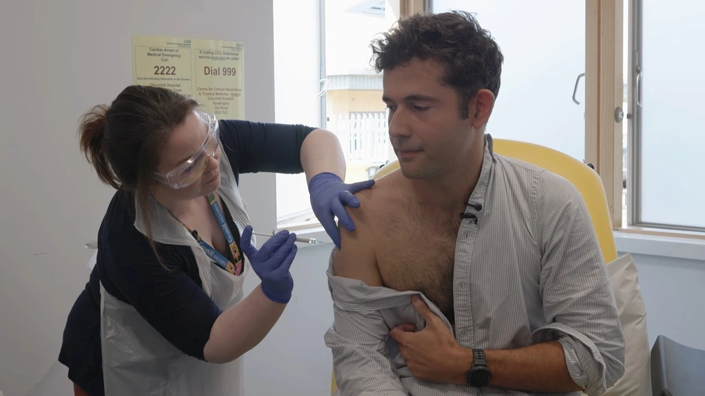 Foto: Eerste proefpersoon krijgt vaccin tegen Bundibugyo-variant ebola