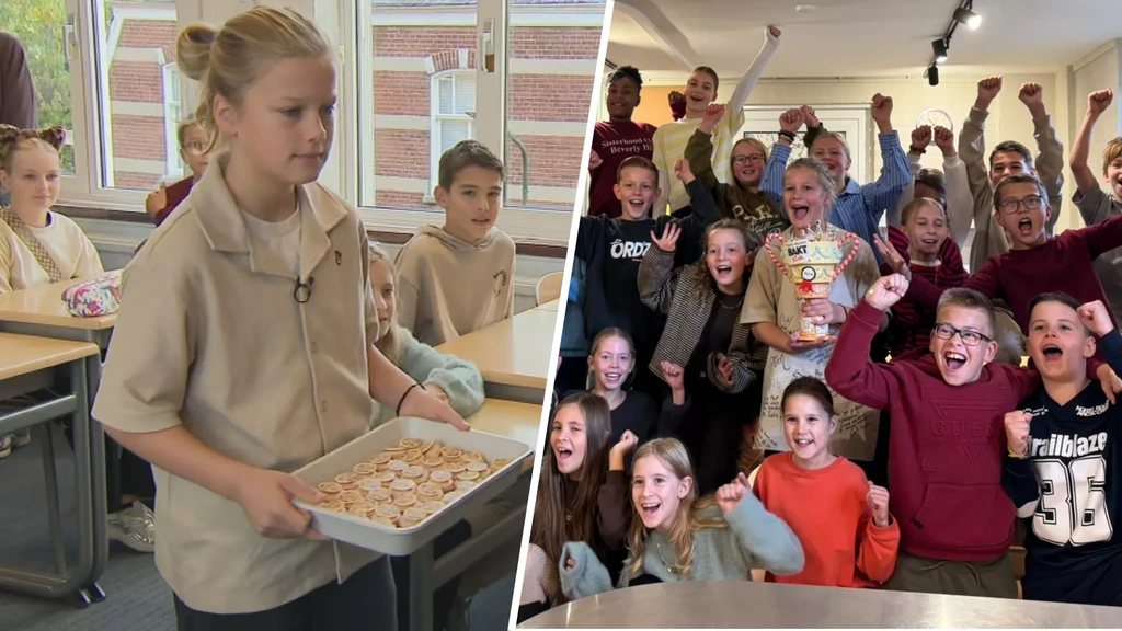 Heel Holland Bakt-winnaar Pep trakteert op school: 'Een sprookje'