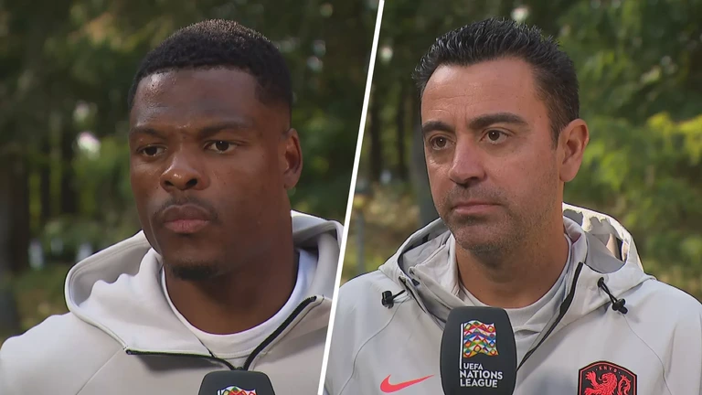 Dumfries en Xavi lovend over Van Dijk: 'Super belangrijk met zijn coaching'