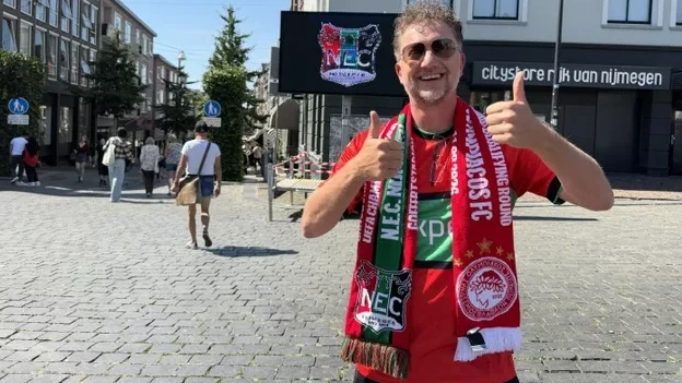 'Wedstrijd leeft enorm in Nijmegen', NEC-fans dromen van Champions League