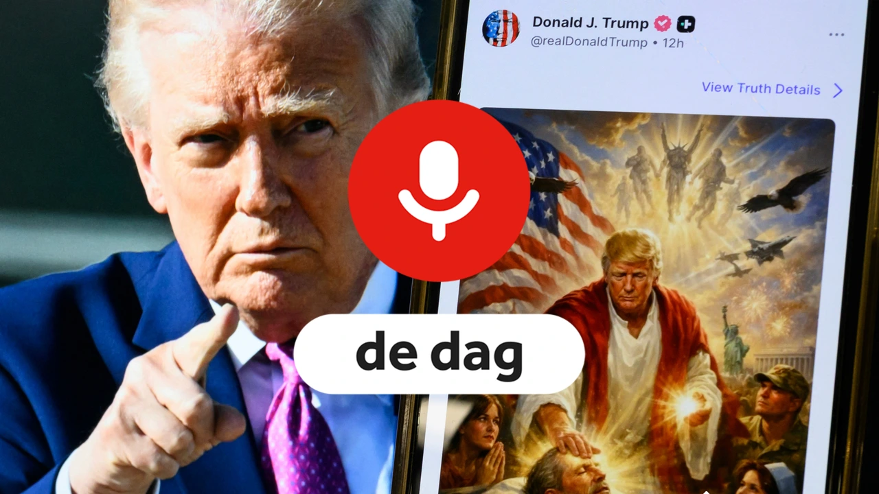 Podcast De Dag: Paus Leo XIV vs Donald 'Jezus' Trump