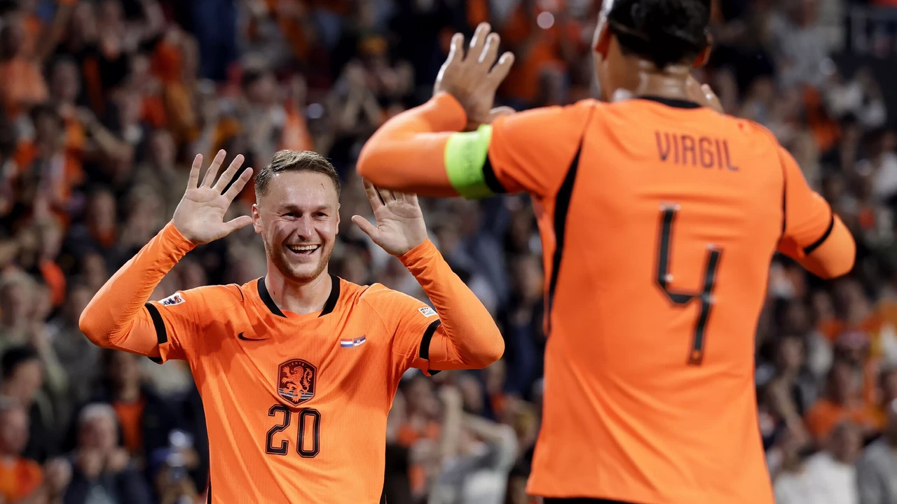 La selección de los Países Bajos cierra su primer periodo