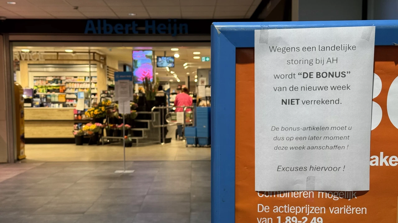 Geen bezorging en verkeerde winkelprijzen na ‘veiligheidsincident’ bij Albert Heijn