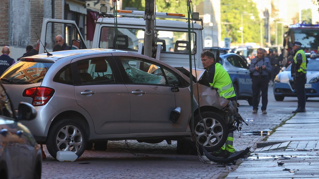 Foto: Benen van twee slachtoffers in Modena geamputeerd, Meloni bezoekt slachtoffers