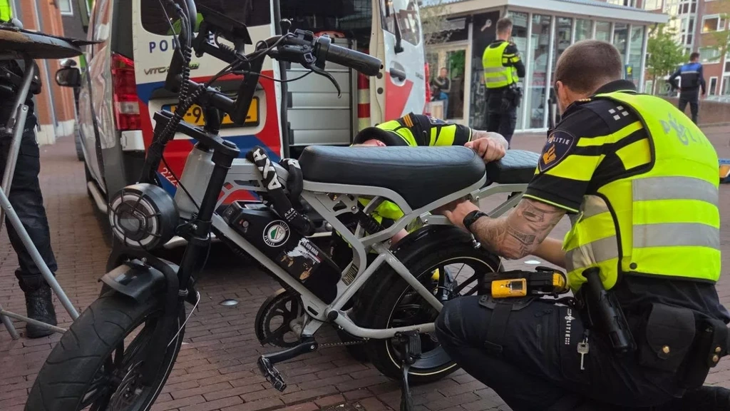 Politie onderschept bij verkeerscontrole fatbike die 80 km/u kan